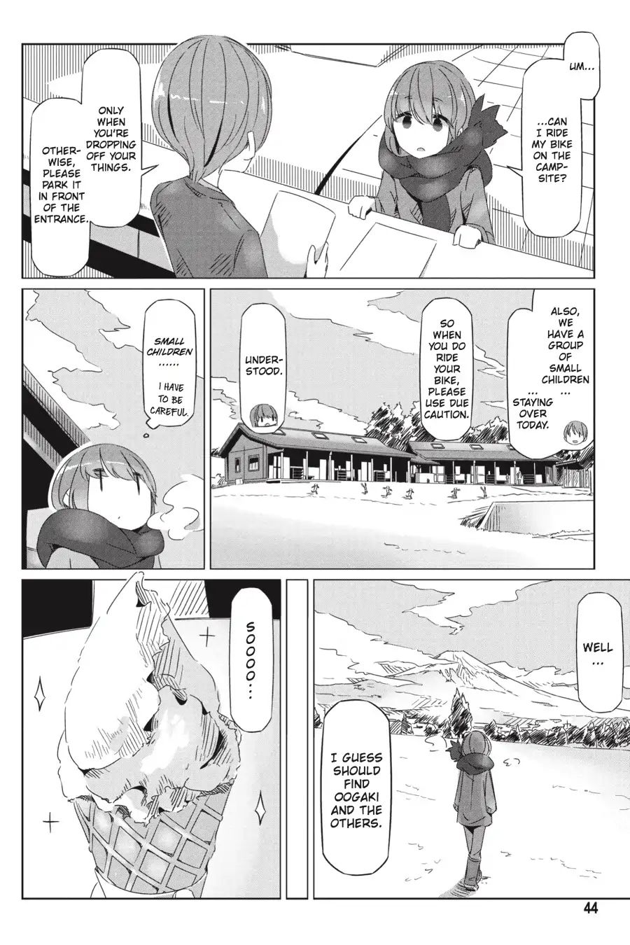 Yurucamp Vol.4 Chapter 20: The Impatient Camper and the Outdoor Snacks