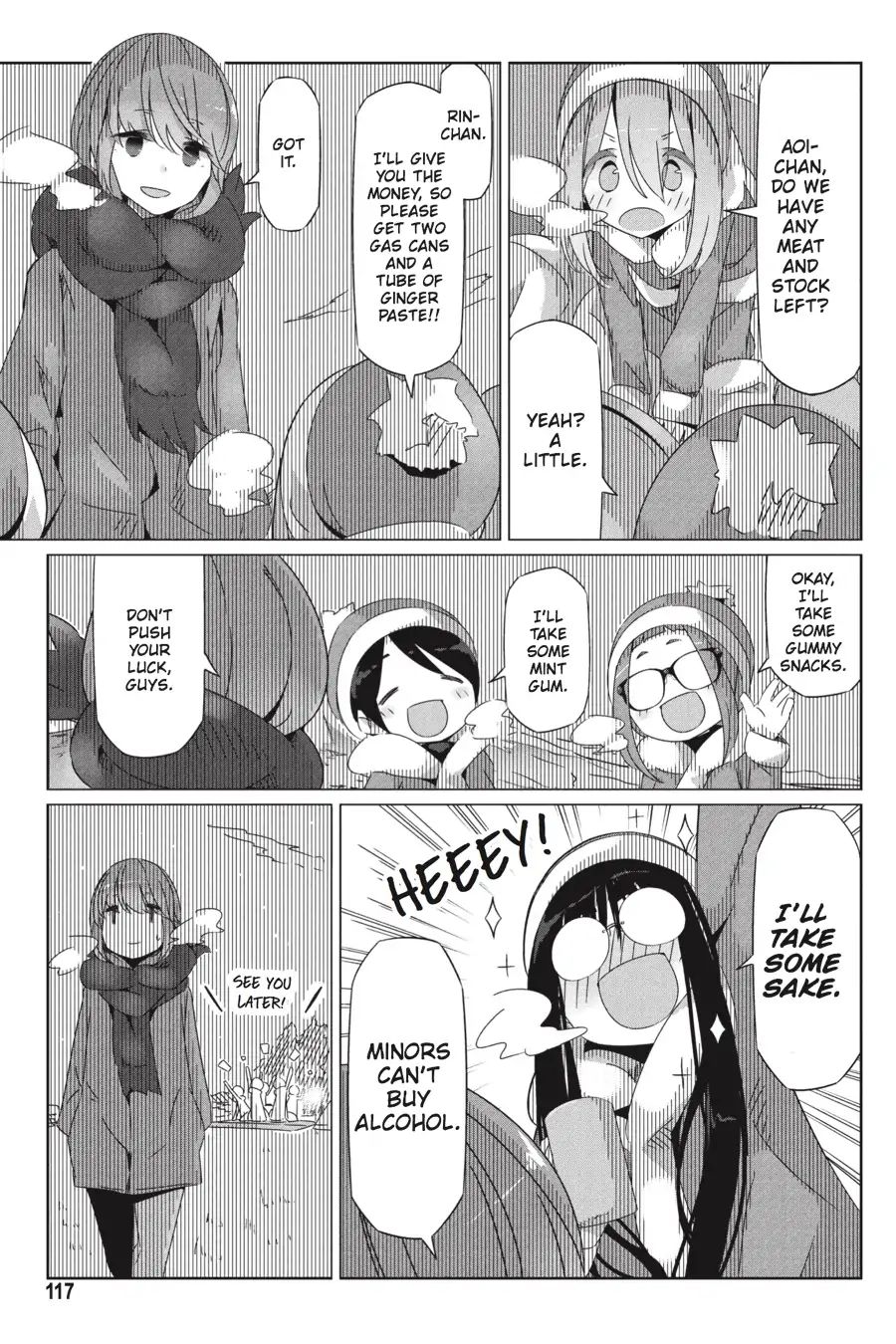 Yurucamp Vol.4 Chapter 22: A Special Meal