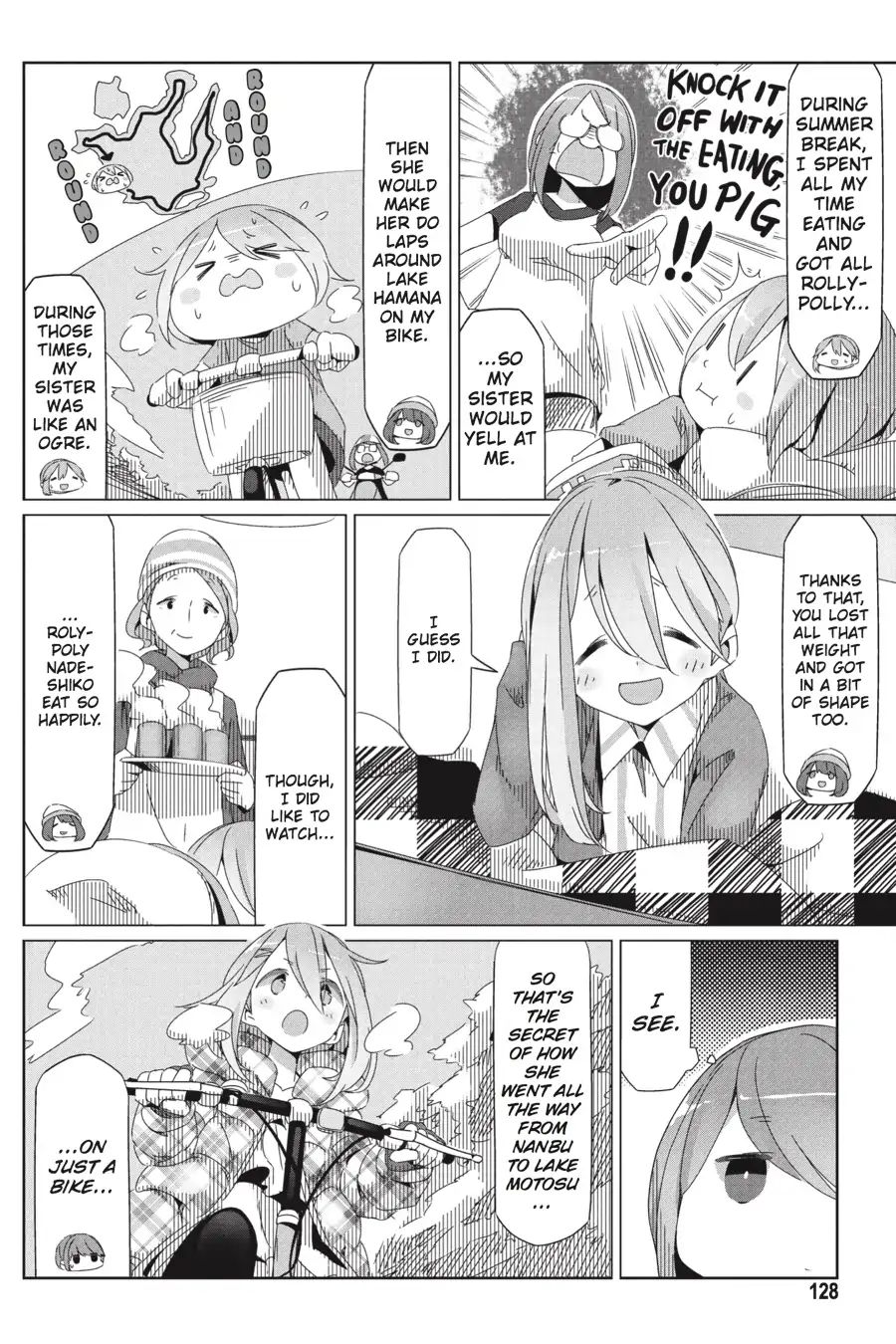 Yurucamp Vol.5 Chapter 28: Thinking It Over Again
