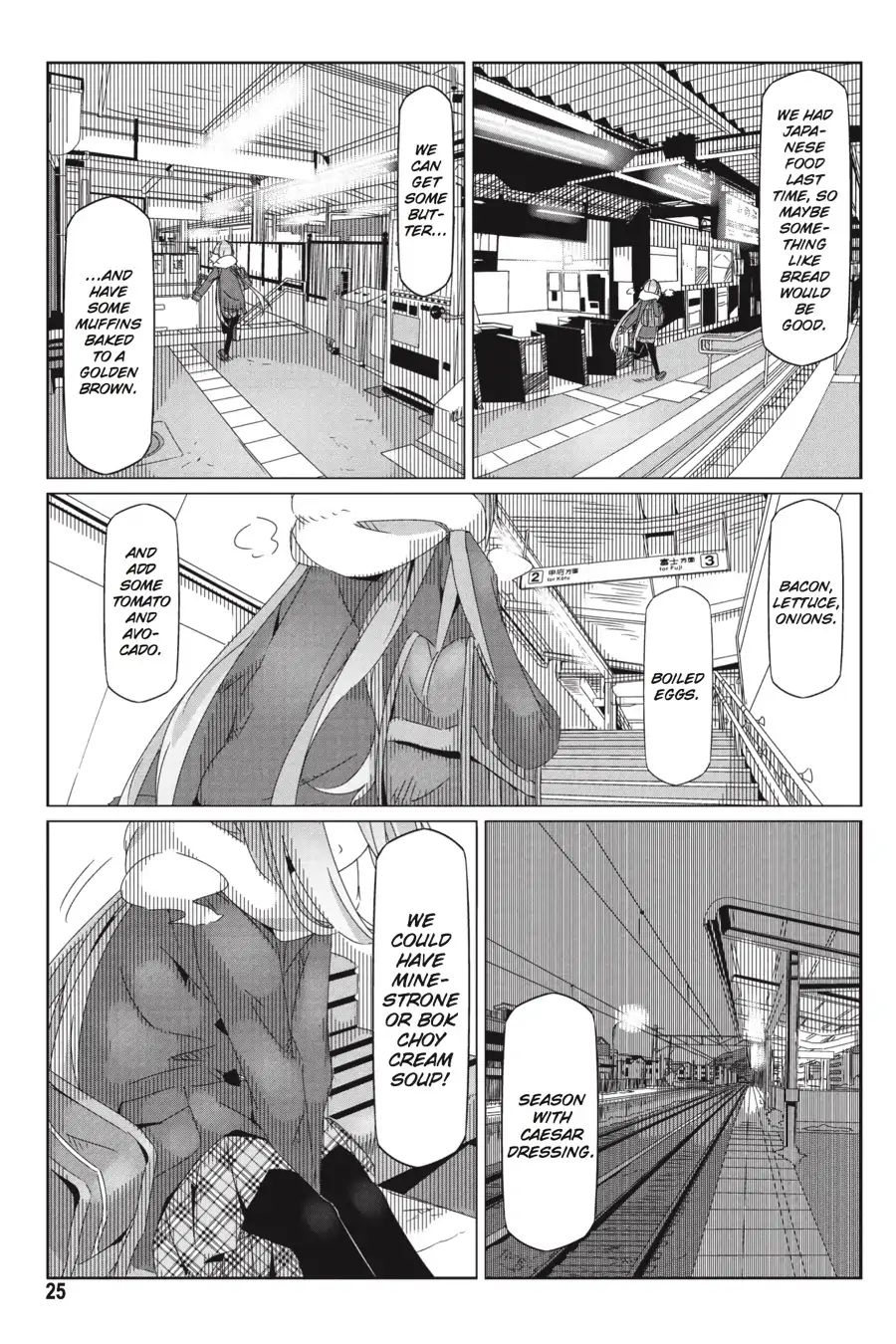 Yurucamp Vol.6 Chapter 29: What Will You Buy with the Money from Your Job?