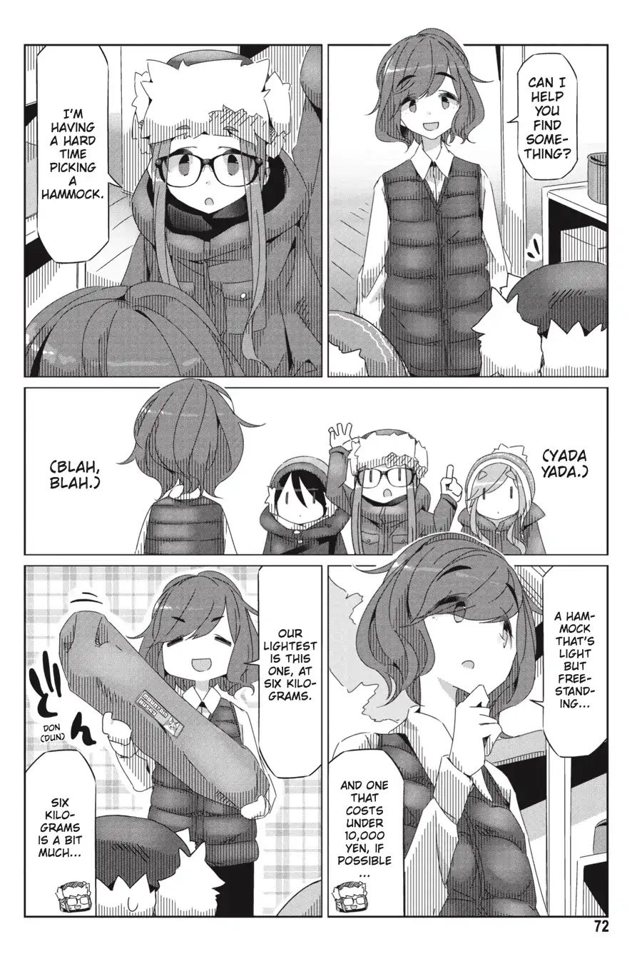 Yurucamp Vol.6 Chapter 31: Caribou-kun and the Camp Chairs