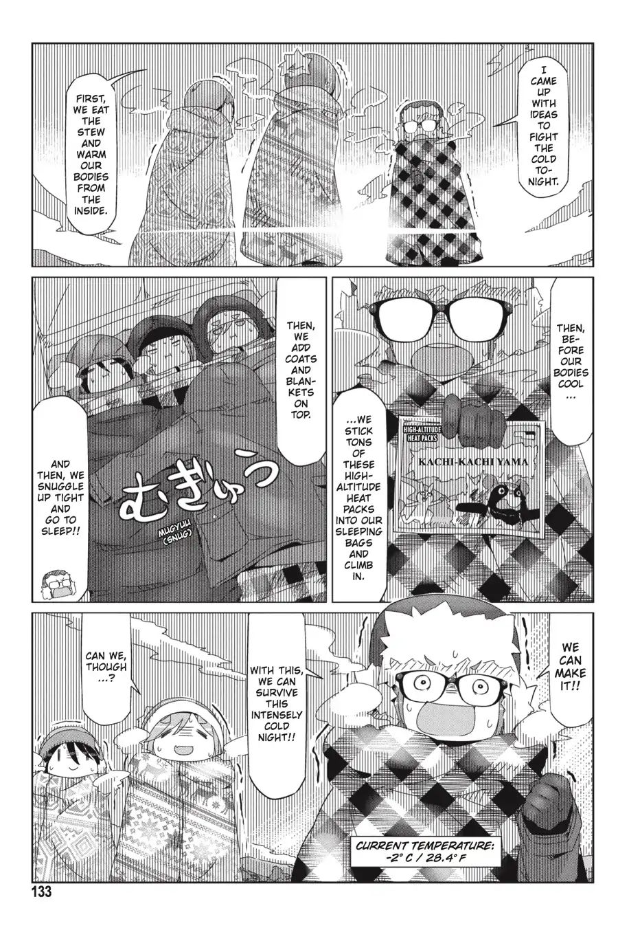 Yurucamp Vol.6 Chapter 34: Gather Round the Stove