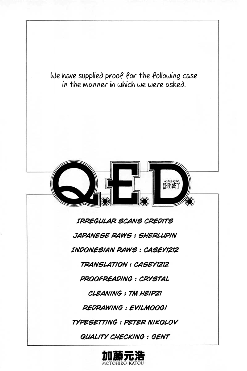 Q.E.D Vol. 28 Ch. 55.1 Human Firework (Part 1)