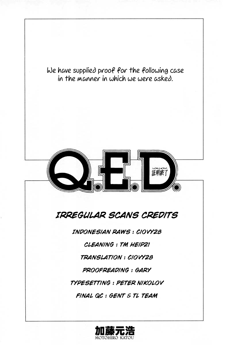 Q.E.D Vol. 50 Ch. 99 Escape