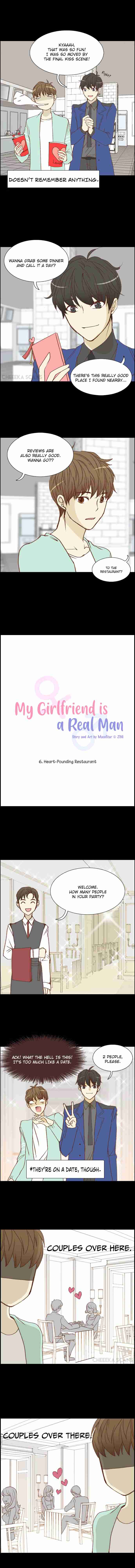 My Girlfriend is a Real Man Ch. 6 Heart Pounding Restaurant