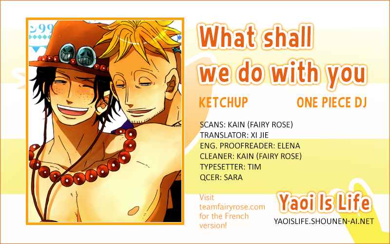 One Piece Doujin Sakka Collection Ketchup (Doujinshi) Vol. 1 Ch. 1 What Shall We Do With You