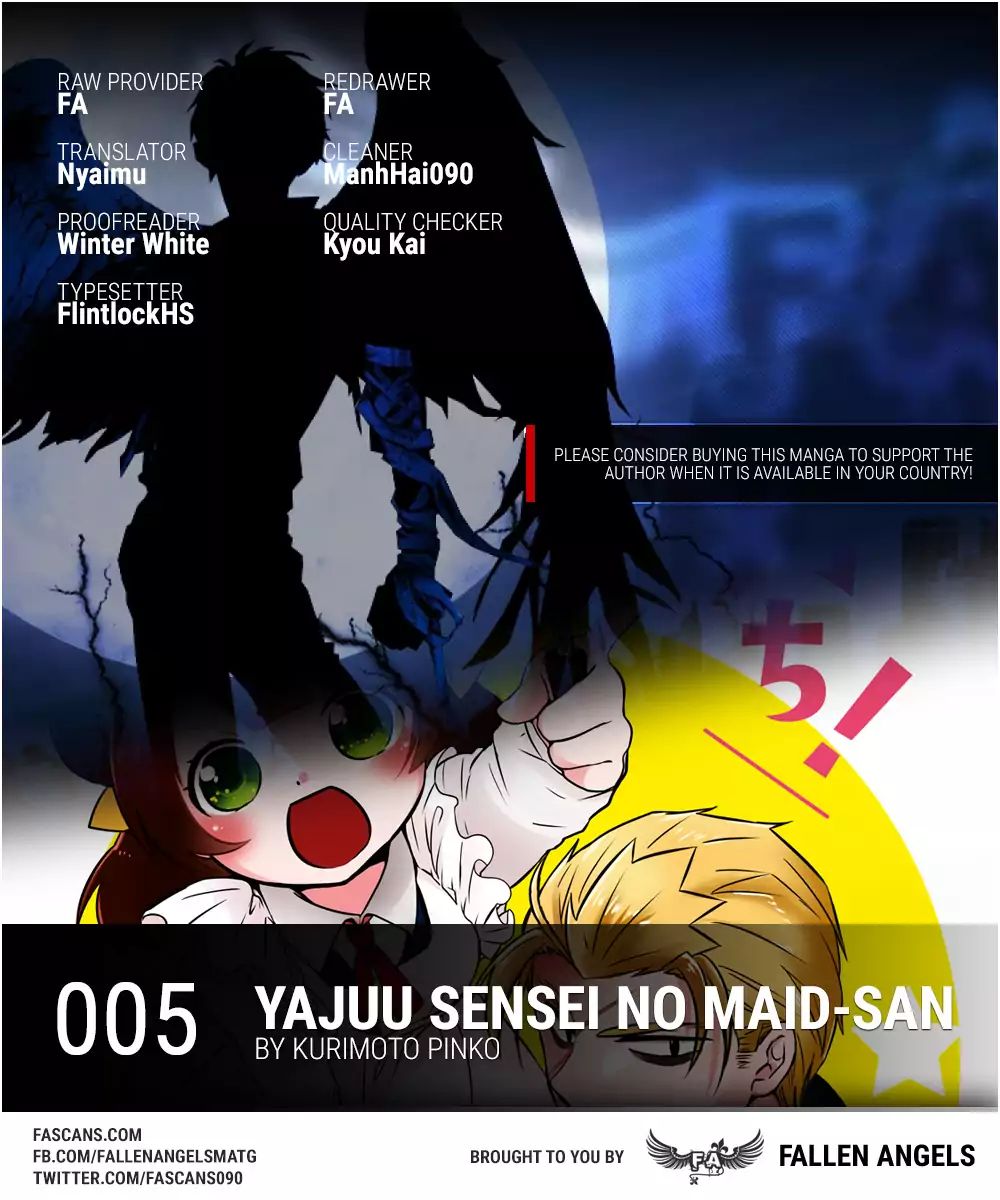 Yajuu Sensei no Maid-san Vol.1 Chapter 5: School Life