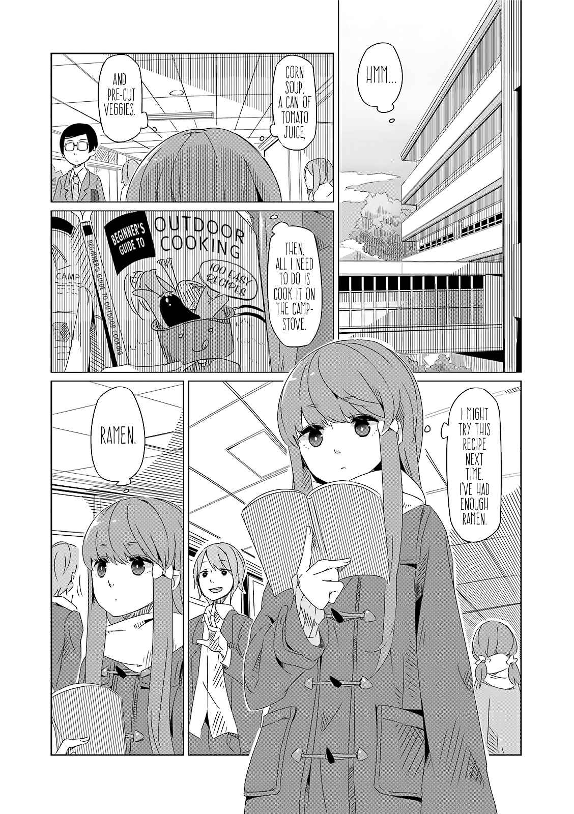 Yurucamp △ Vol. 1 Ch. 2 Welcome to the Outdoors Club!
