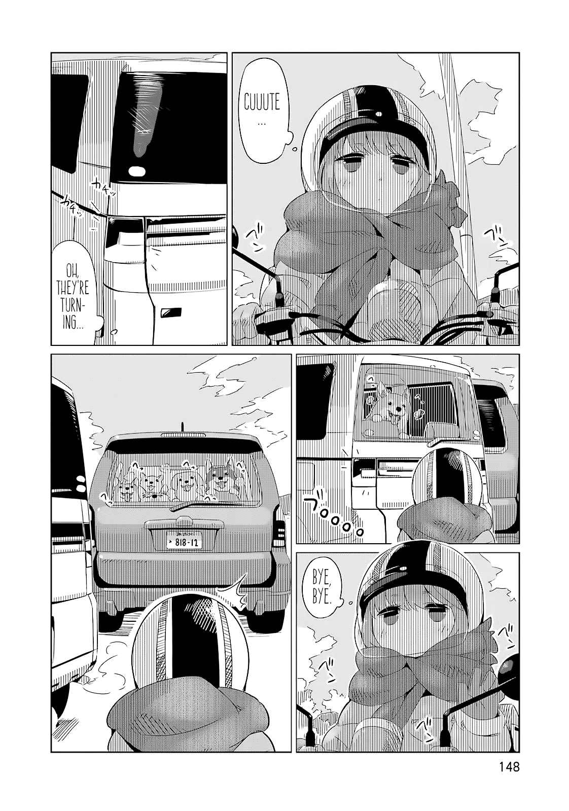 Yurucamp △ Vol. 1 Ch. 6 Winter Camping and a Mountain Cafe