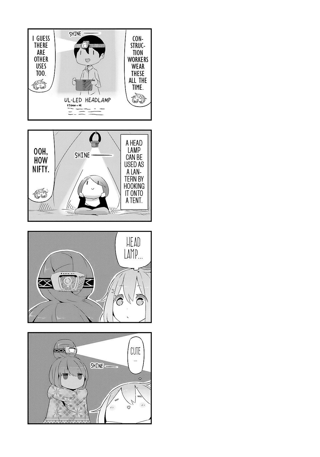 Yurucamp △ Vol. 1 Ch. 6.5 Sunday and a Rocking Chair