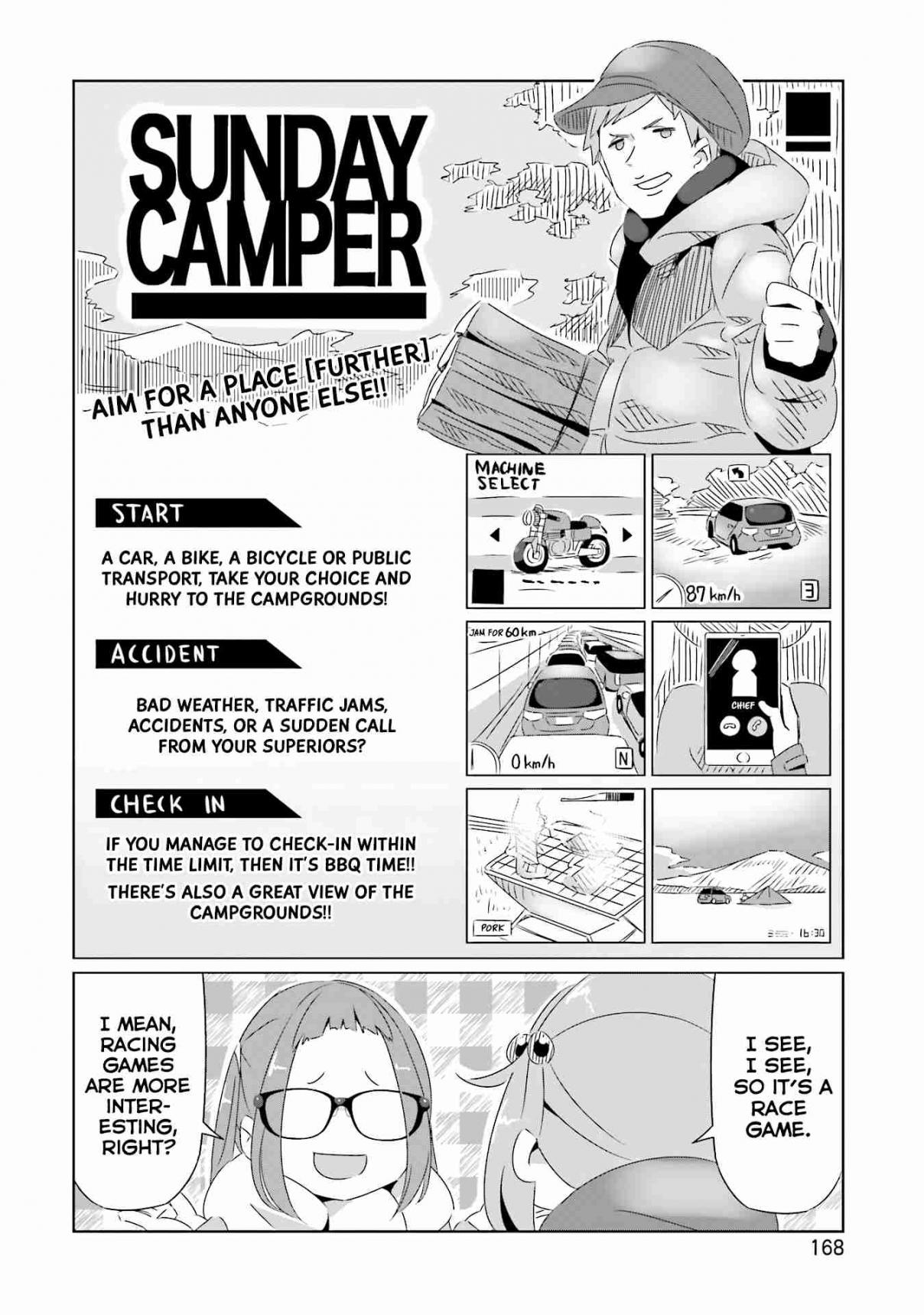 Yurucamp △ Vol. 3 Ch. 18.5 Room Camp