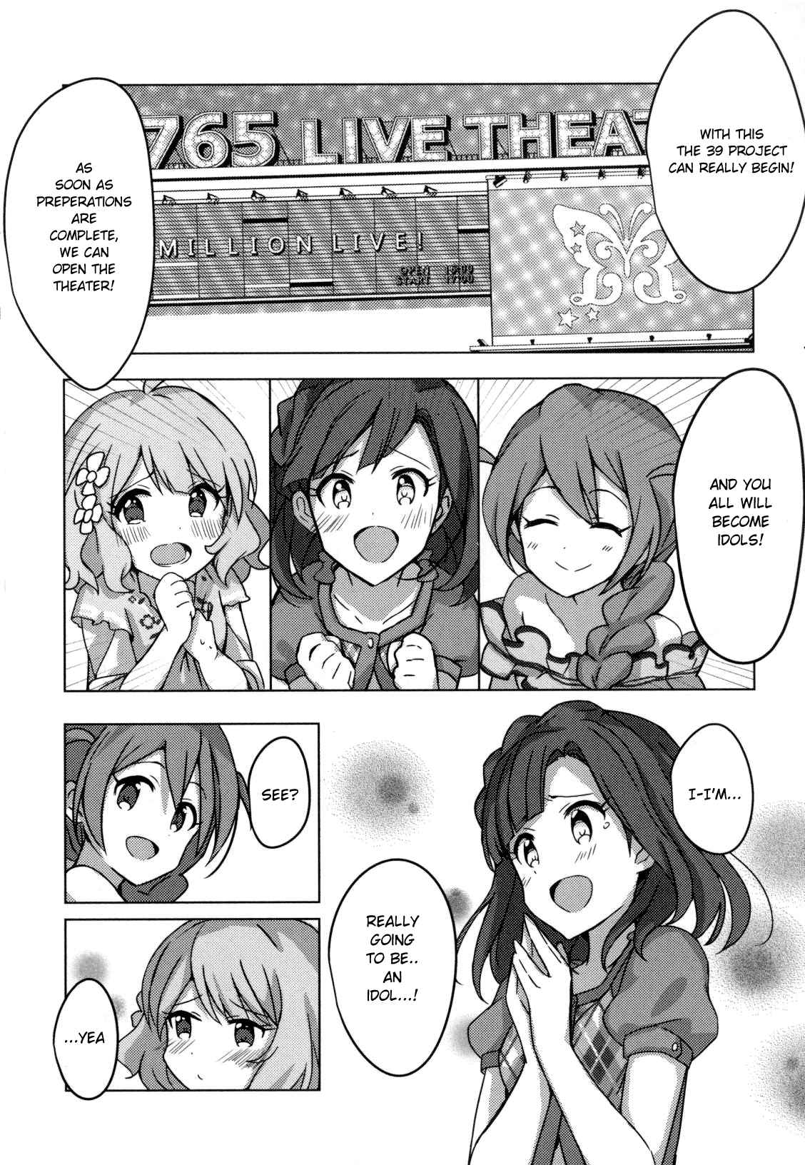 The Idolm@ster Million Live! Theater Days Brand New Song Ch. 1 Chapter 1 Another Prologue