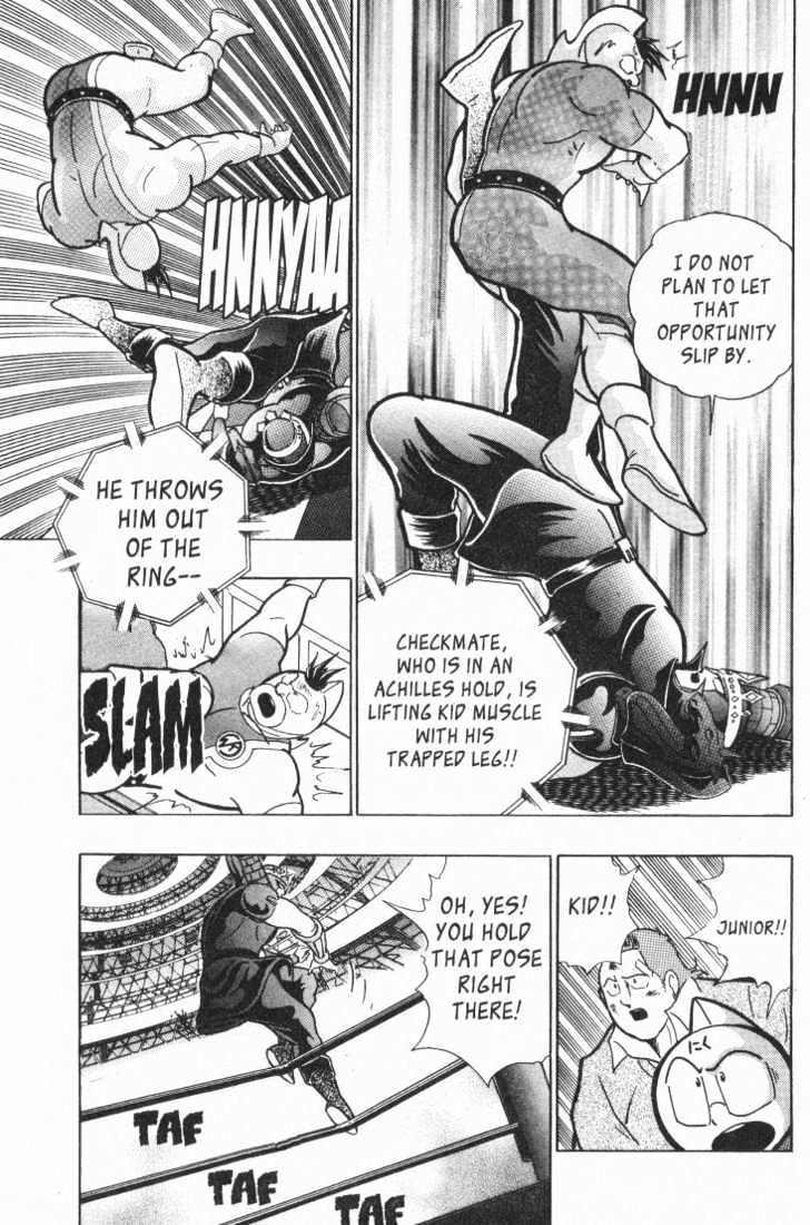Kinnikuman II Sei Vol. 3 Ch. 25 The Heart of a Wrestler