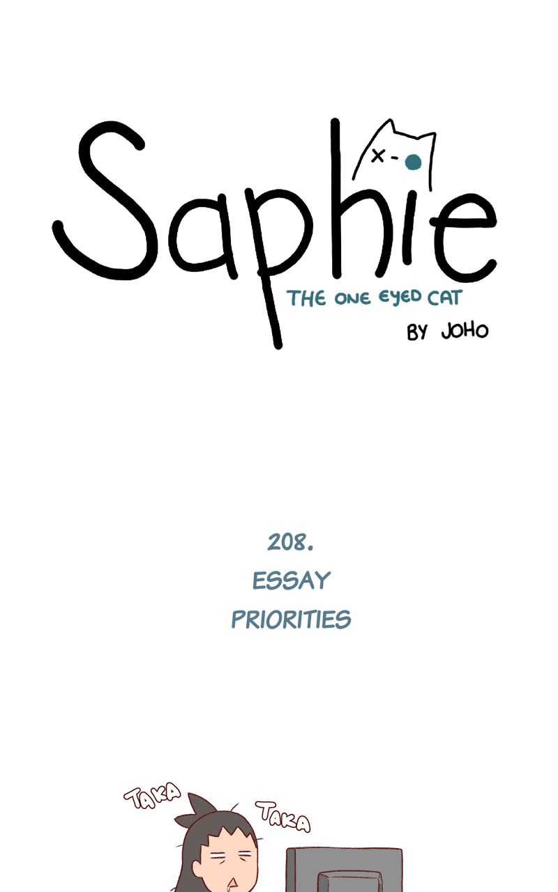 Saphie: The One-Eyed Cat 208