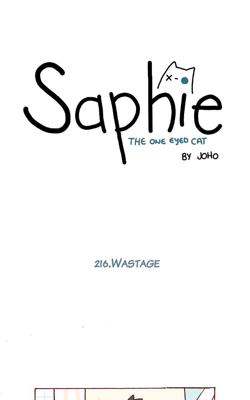 Saphie: The One-Eyed Cat 216