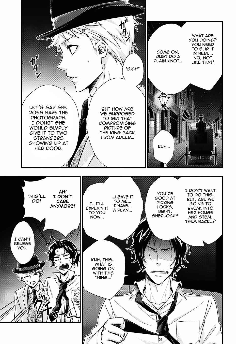 Yuukoku no Moriarty Ch. 18 A Scandal in British Empire, Act 2