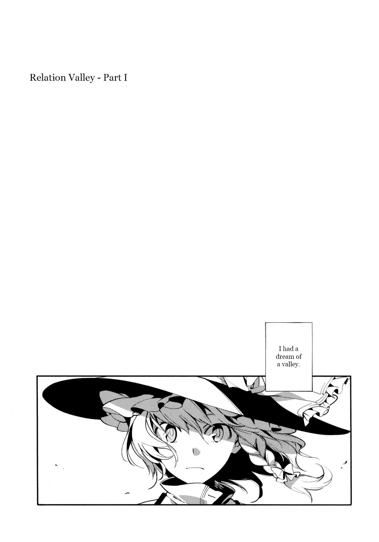 Touhou Project Relation Valley Anthology Vol. 1 (doujinshi) Vol. 1 Ch. 1 Relation Valley Part 1