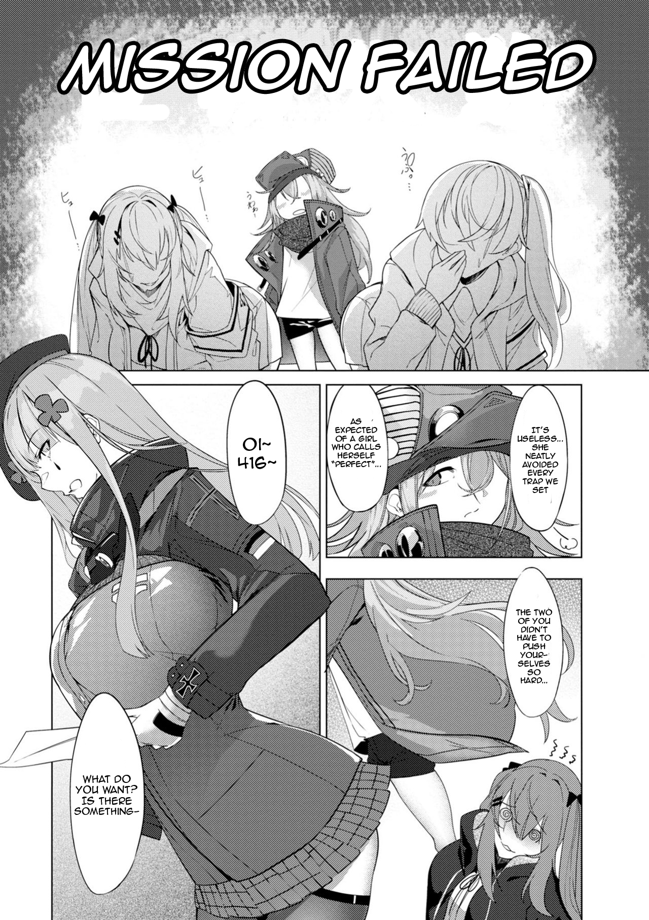 Dolls Frontline Comic anthology Vol. 1 Ch. 2 The Honest Face Of The Perfect Girl