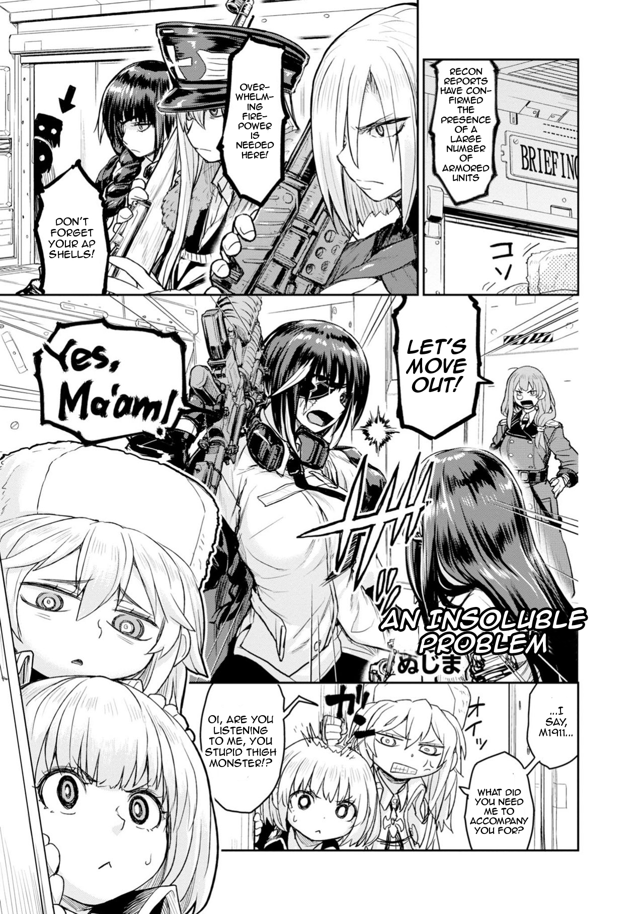 Dolls Frontline Comic anthology Vol. 1 Ch. 4 An Insoluble Problem