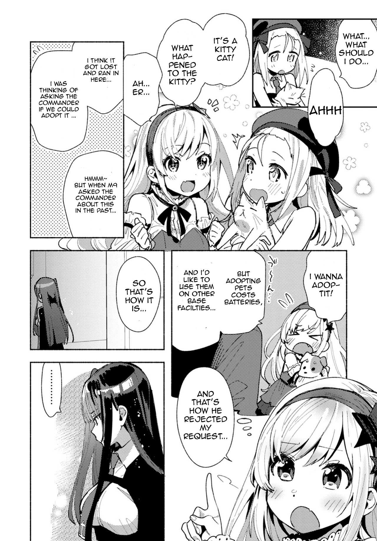 Dolls Frontline Comic anthology Vol. 1 Ch. 13 Finding A Stray Pet