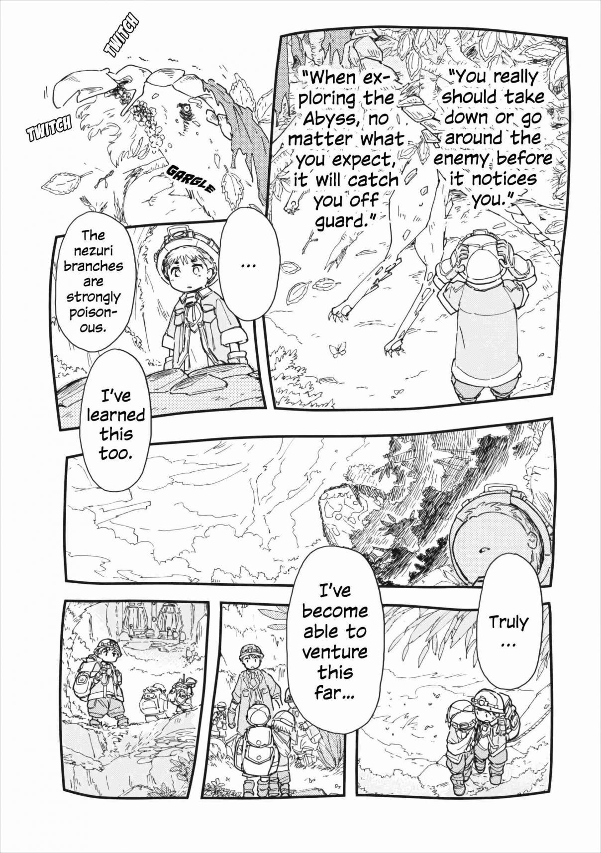 Made in Abyss Anthology Vol. 2 Ch. 6 Heartpounding! Riko's Creature of the Day (Imai Tetsuya)