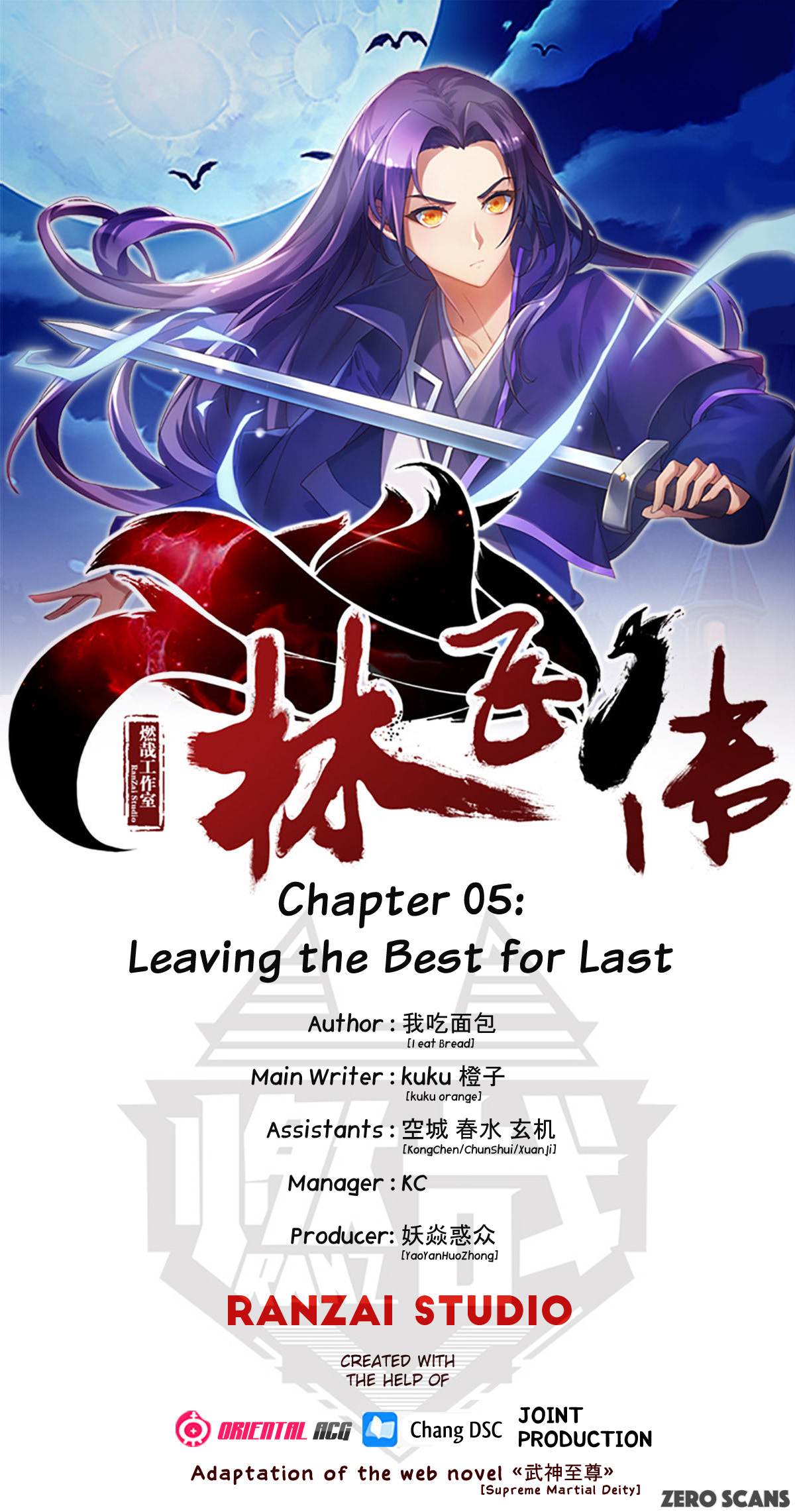 Lin Fei Chronicles Ch. 5 Leaving the Best for Last