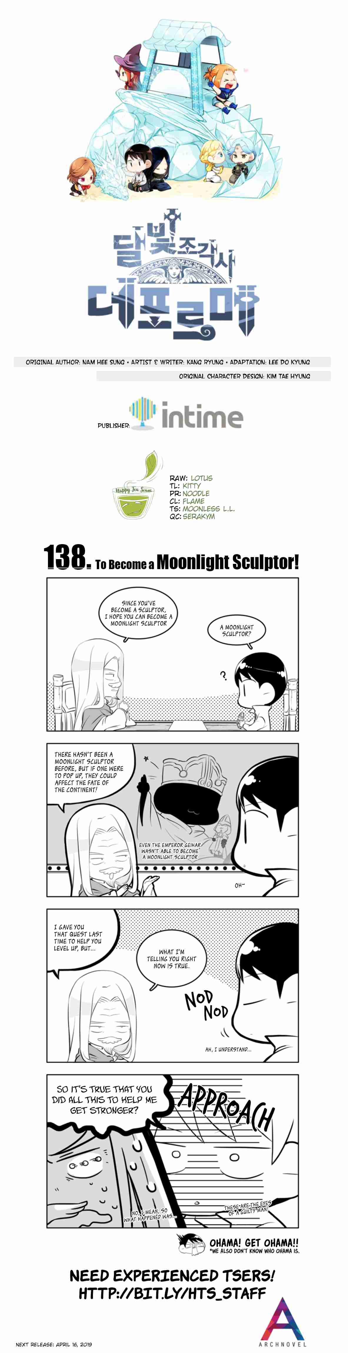 Moonlight Sculptor 4 koma Ch. 138 To Become a Moonlight Sculptor!