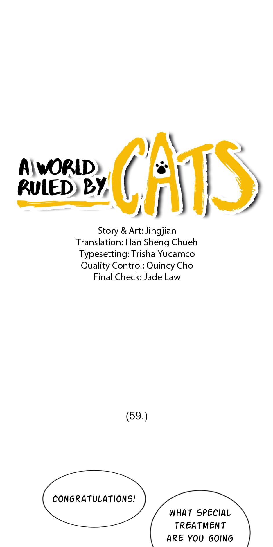 A World Ruled by Cats Ch.59