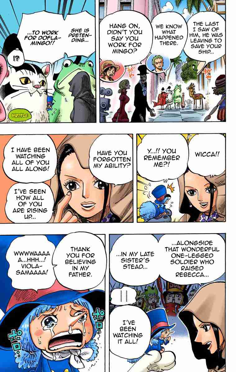One Piece Digital Colored Comics Vol. 74 Ch. 735 Fujitora's Intention