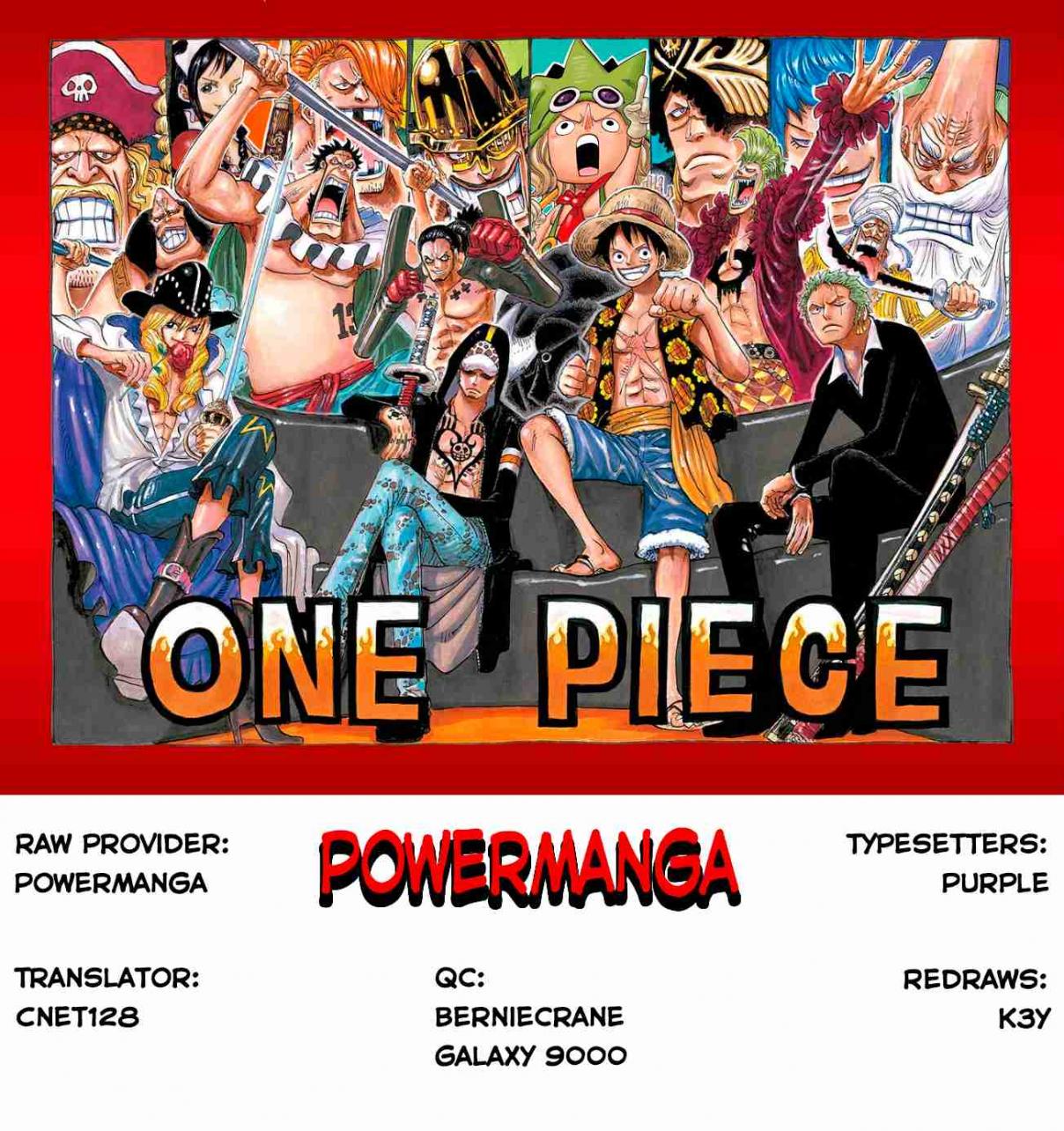 One Piece Digital Colored Comics Vol. 75 Ch. 745 Birdcage