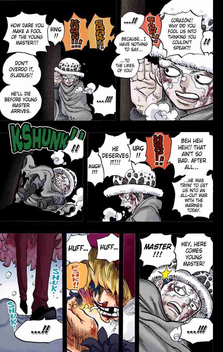 One Piece Digital Colored Comics Vol. 77 Ch. 767 Cora san