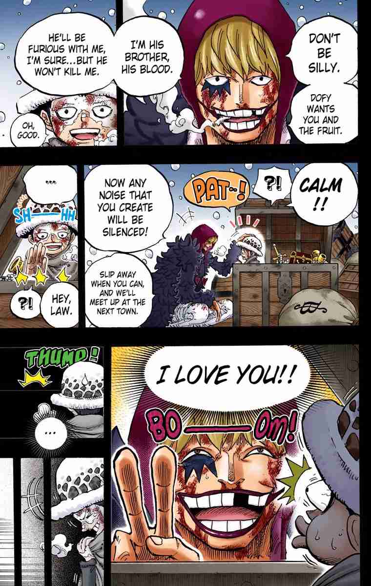 One Piece Digital Colored Comics Vol. 77 Ch. 767 Cora san