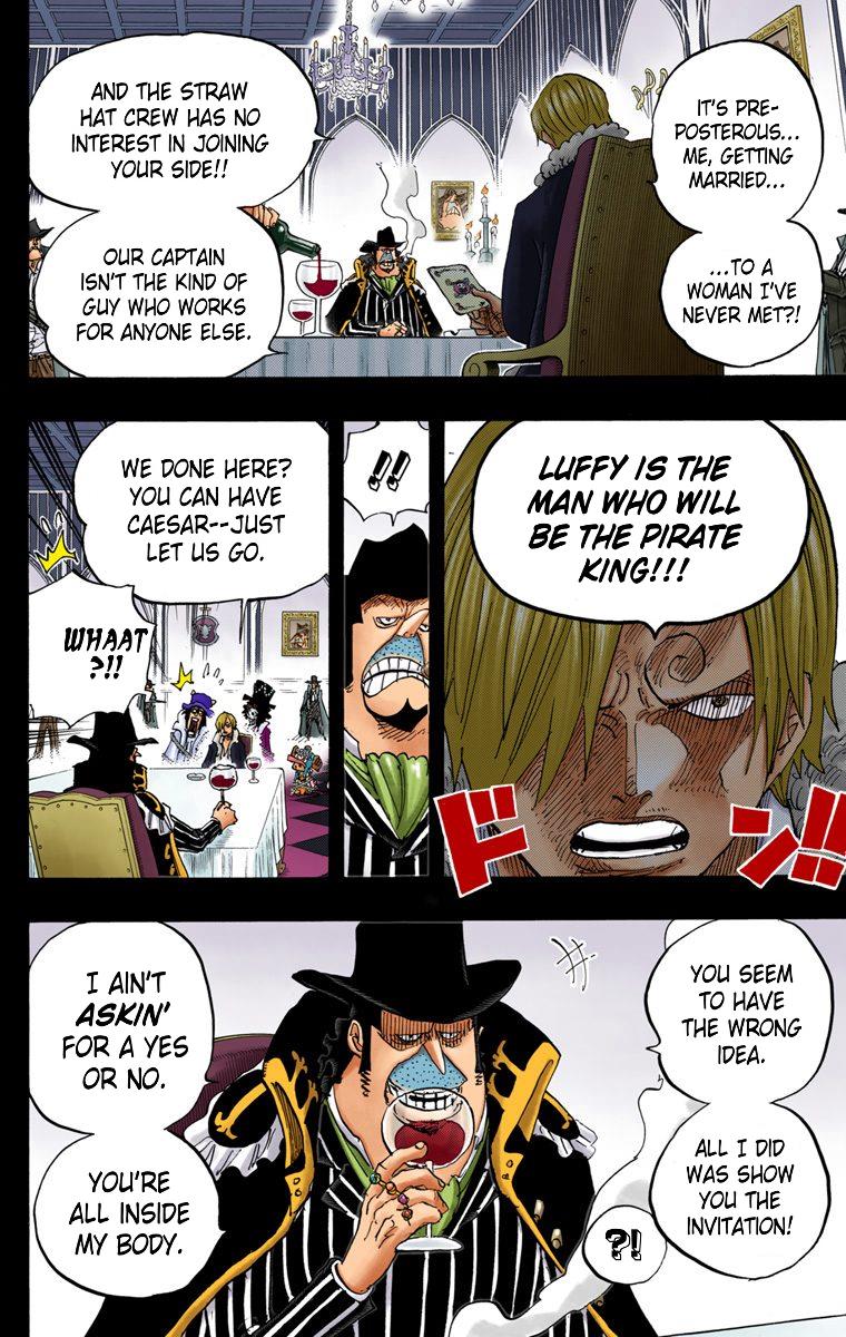 One Piece - Digital Colored Comics Chap 813