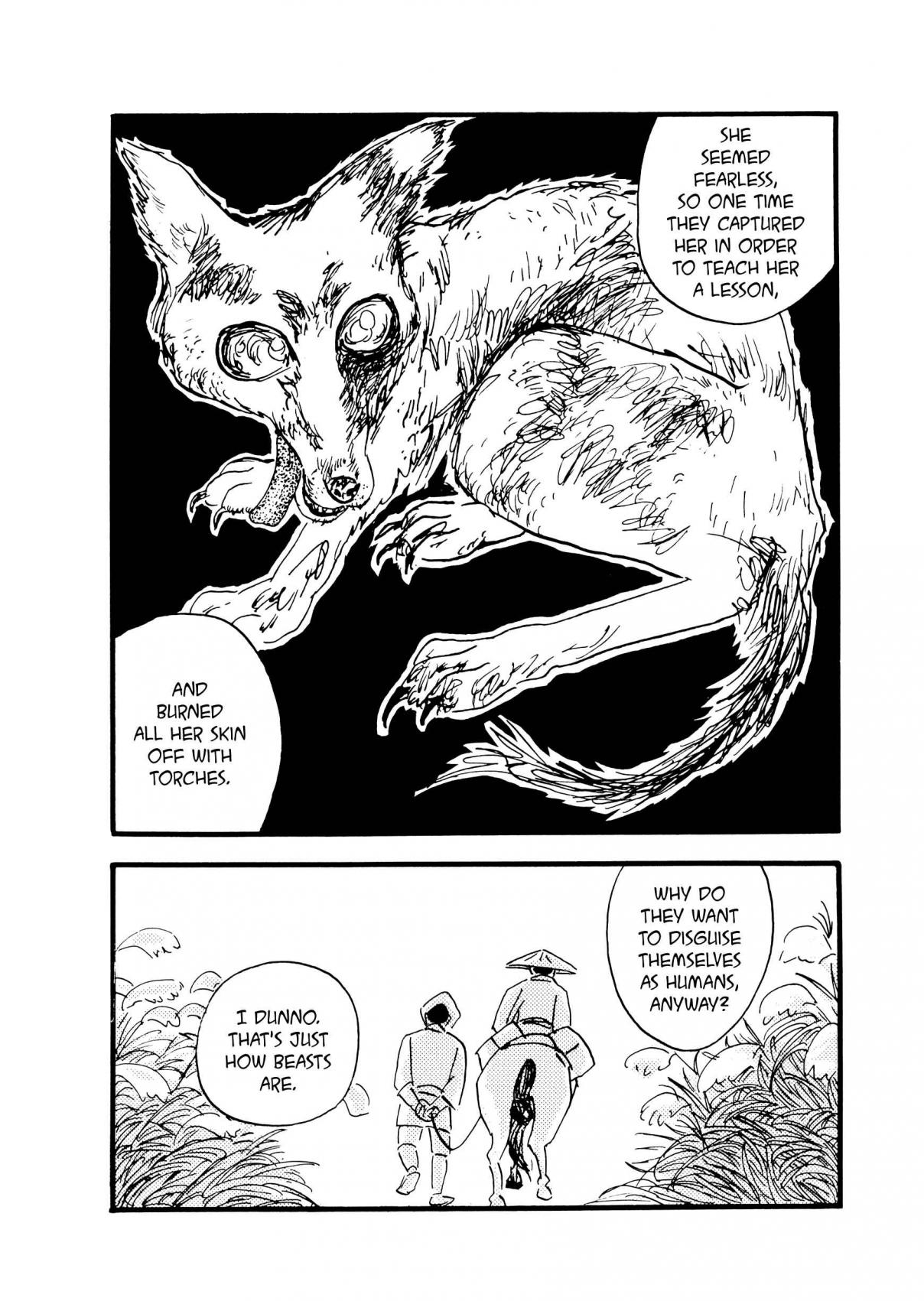 Hyaku Monogatari Vol. 1 Ch. 48 49 Two Stories About Beasts Who Transform into Humans