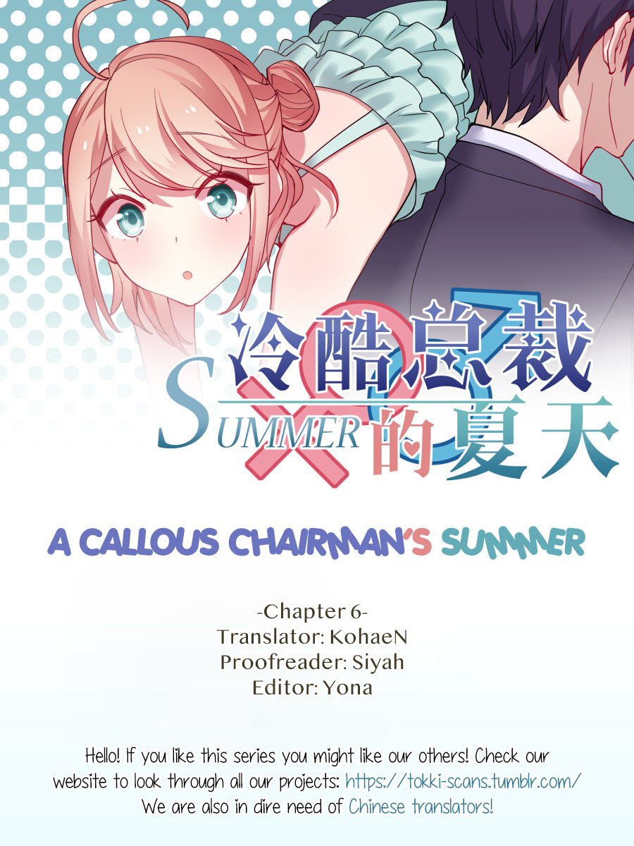 A Callous Chairman's Summer Ch. 6
