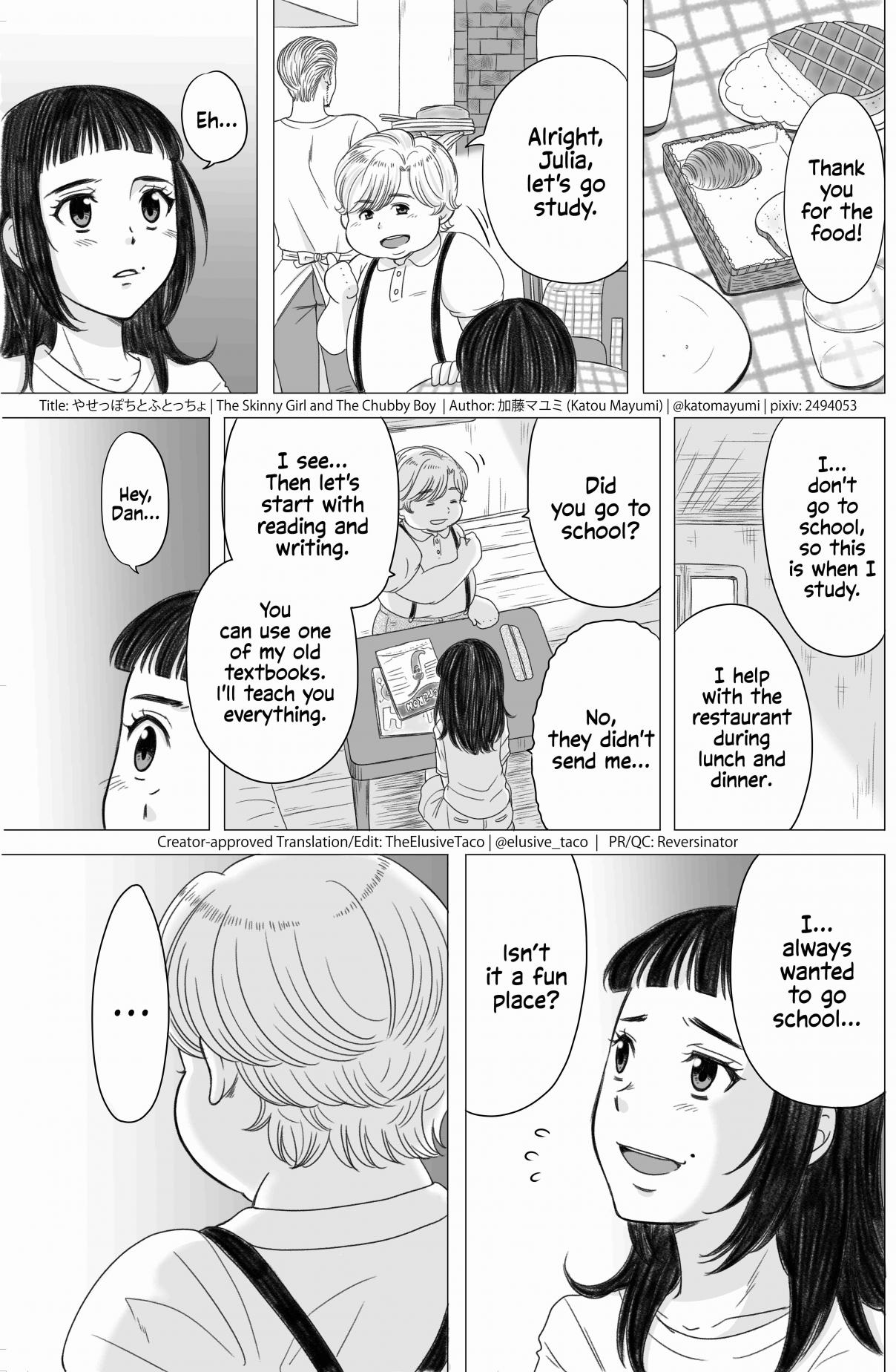 The Skinny Girl and The Chubby Boy Ch. 8