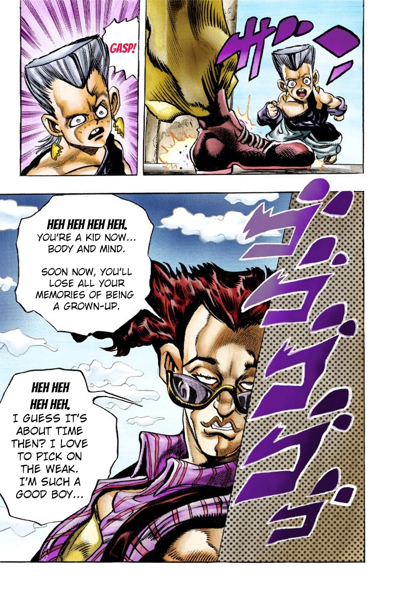 JoJo's Bizarre Adventure Part 3 Stardust Crusaders [Official Colored] Vol. 10 Ch. 92 'Sethan' Alessi Part 1