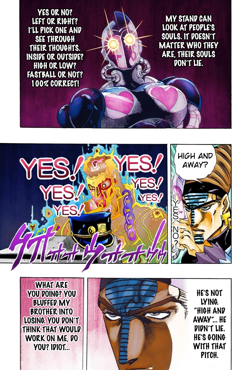 JoJo's Bizarre Adventure Part 3 Stardust Crusaders [Official Colored] Vol. 13 Ch. 123 D'arby the Gamer Part 10