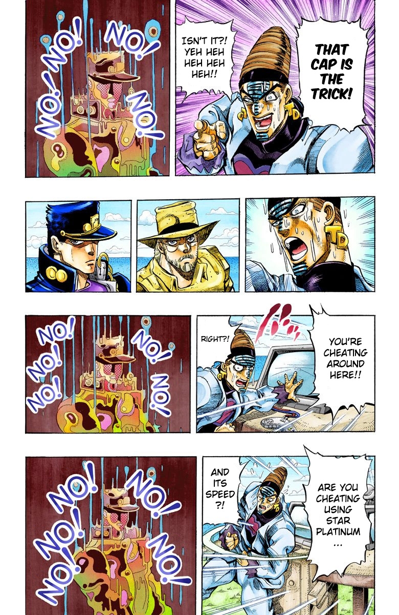 JoJo's Bizarre Adventure Part 3 Stardust Crusaders [Official Colored] Vol. 13 Ch. 124 D'arby the Gamer Part 11