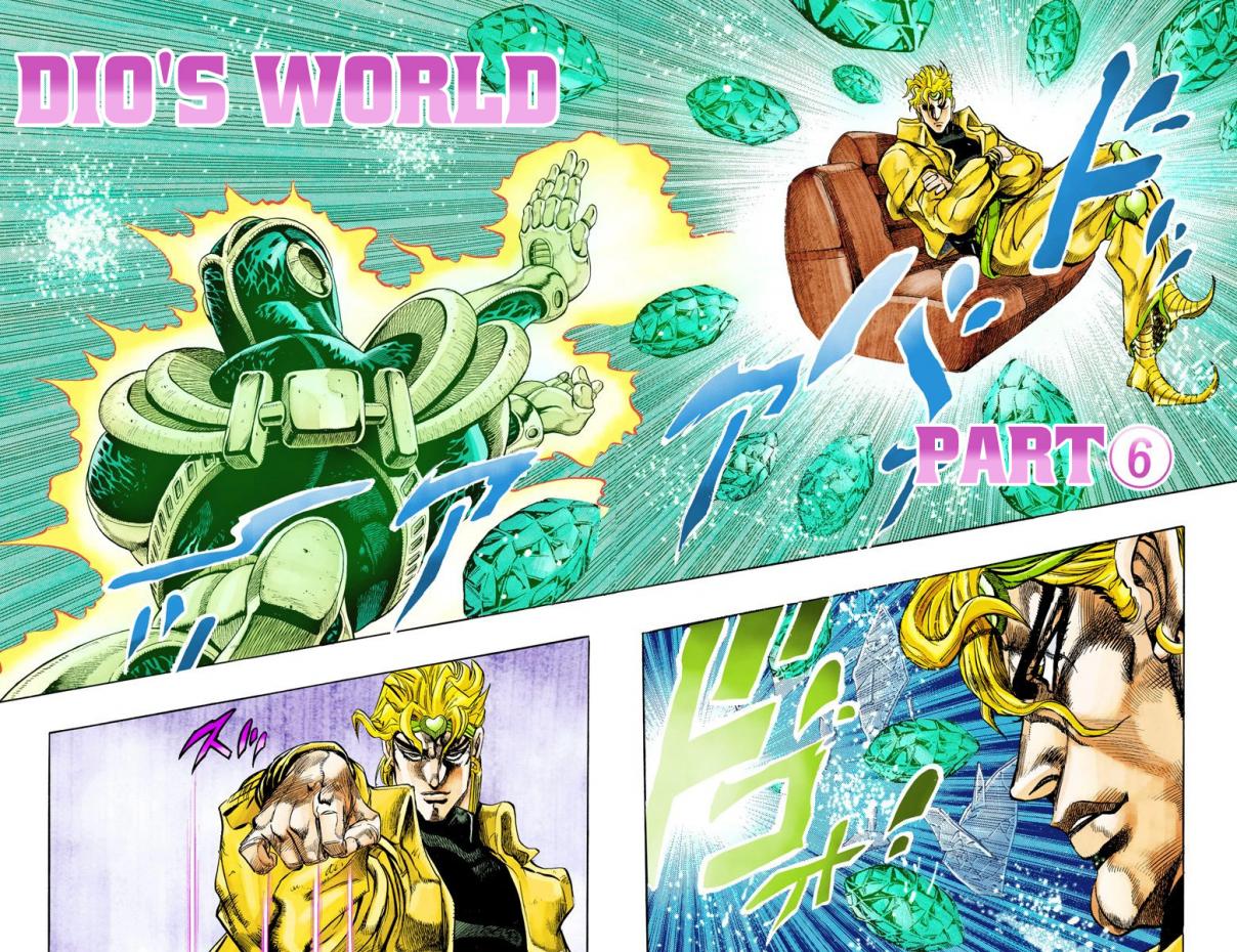JoJo's Bizarre Adventure Part 3 Stardust Crusaders [Official Colored] Vol. 15 Ch. 139 DIO's World Part 6