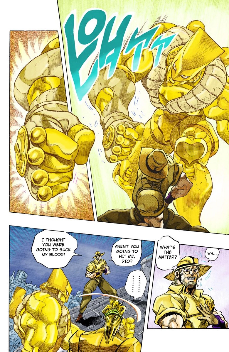 JoJo's Bizarre Adventure Part 3 Stardust Crusaders [Official Colored] Vol. 15 Ch. 142 DIO's World Part 9