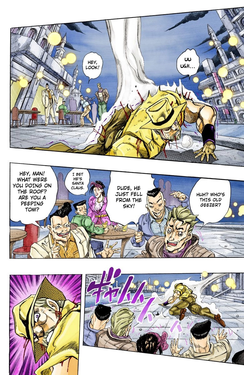 JoJo's Bizarre Adventure Part 3 Stardust Crusaders [Official Colored] Vol. 15 Ch. 142 DIO's World Part 9
