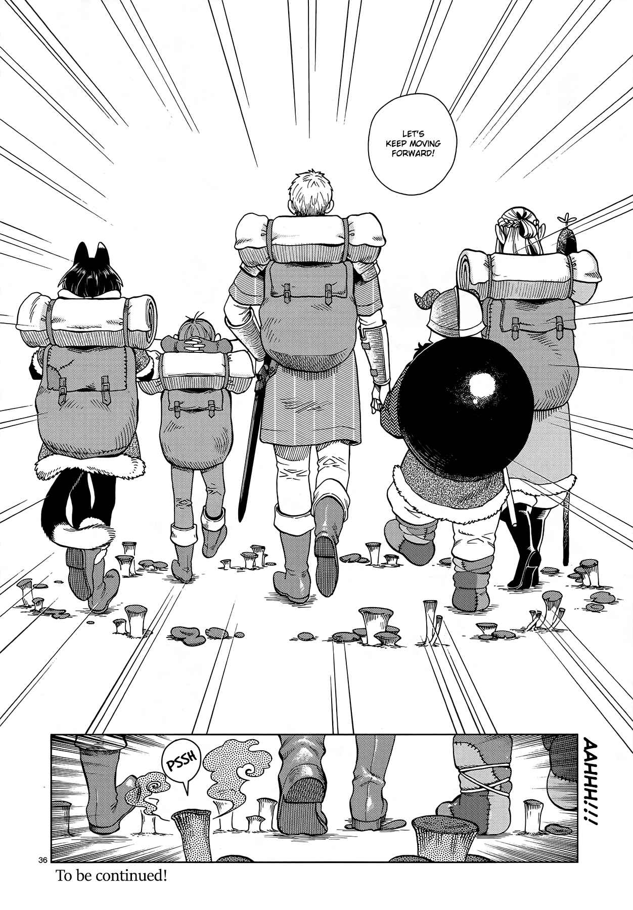 Dungeon Meshi Ch. 49 Griffin Soup