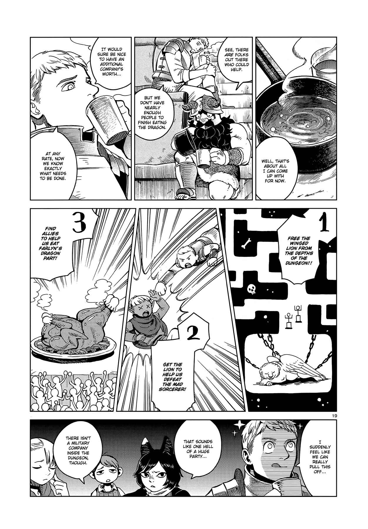 Dungeon Meshi Ch. 52 Bacon and Eggs