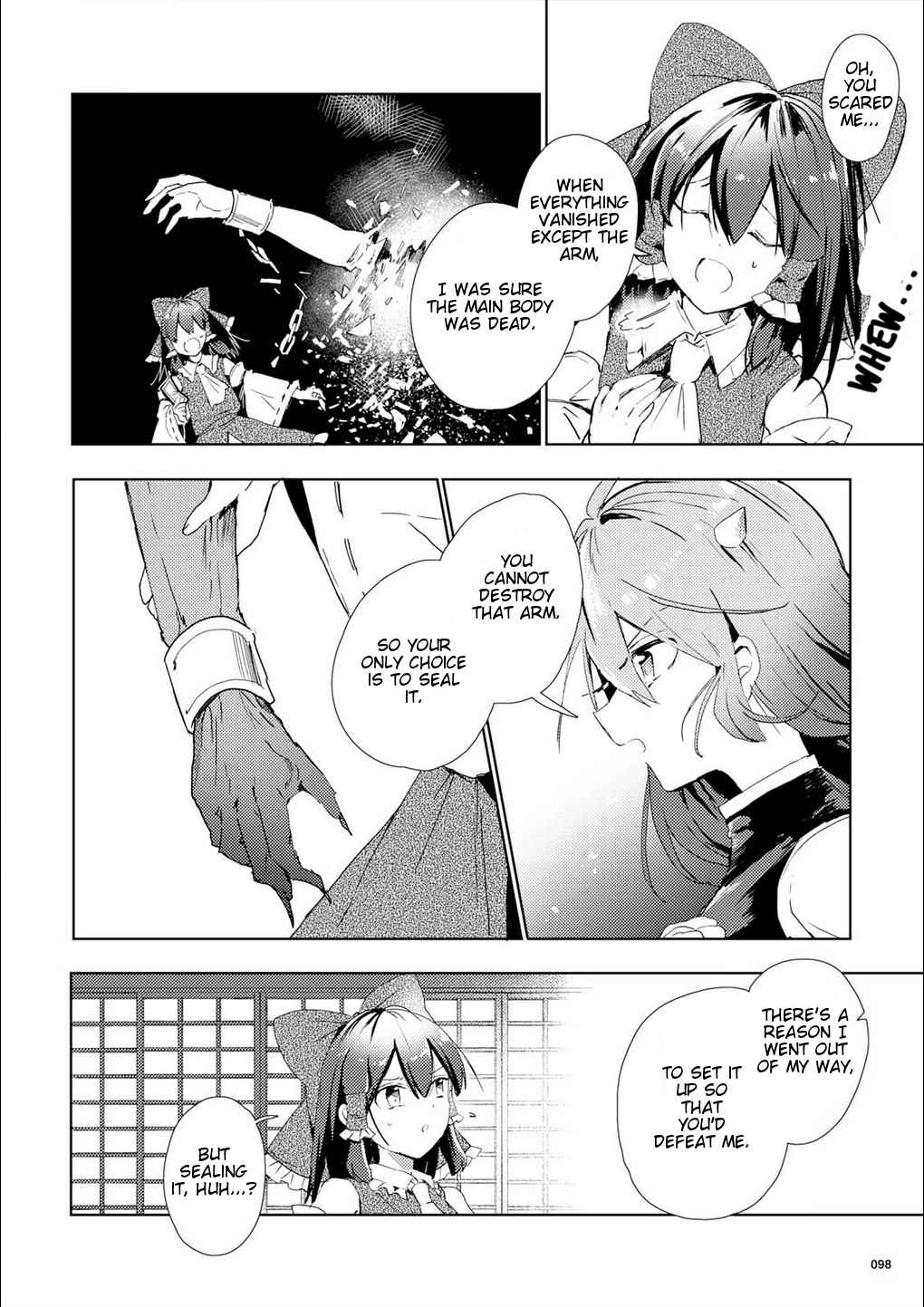 Touhou Ibara Kasen ~ Wild and Horned Hermit. Vol. 10 Ch. 50 The Horned, One Armed Hermit