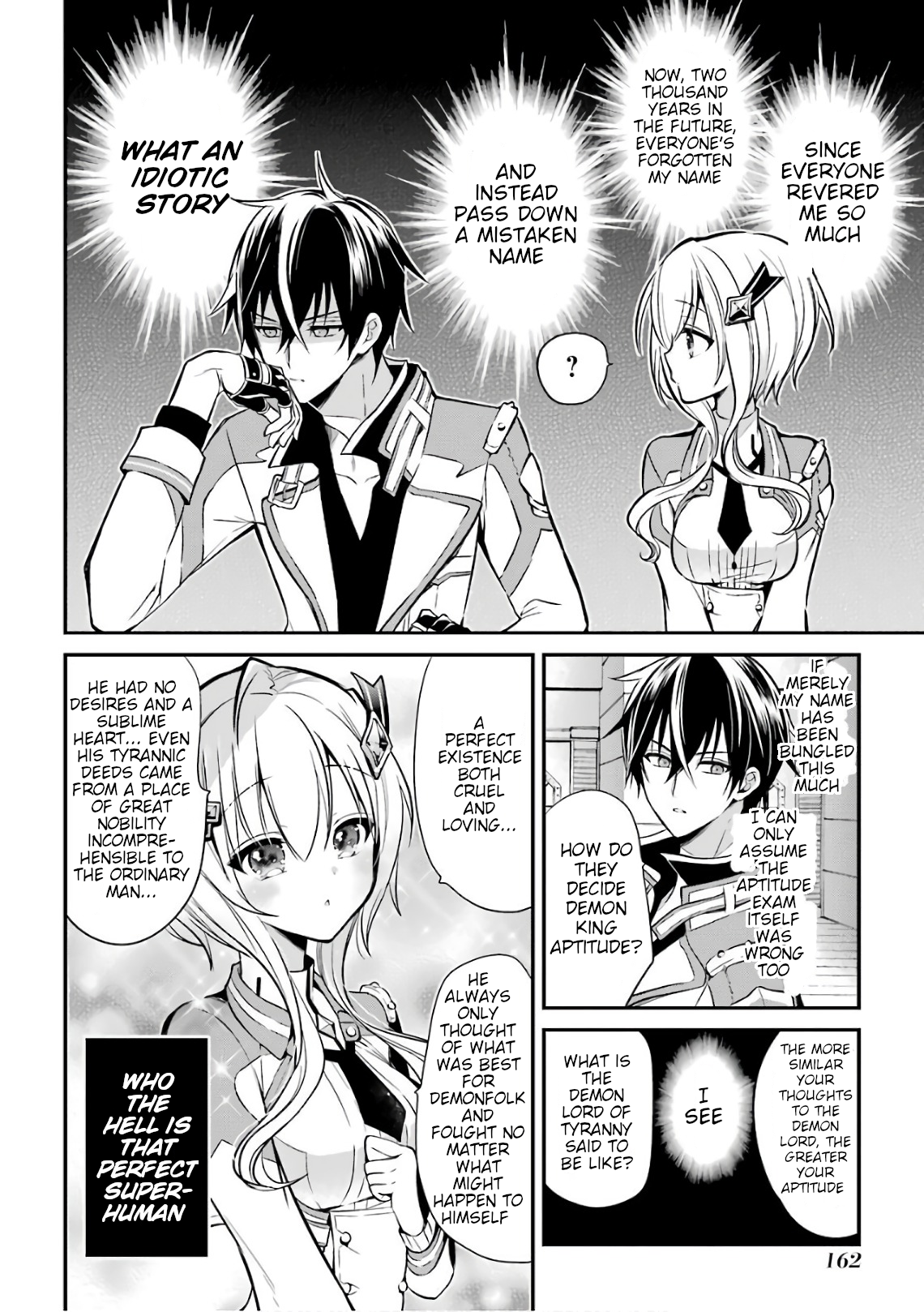 Maou Gakuin no Futekigousha Vol.1 Chapter 3: The Brand of an Unqualified Student