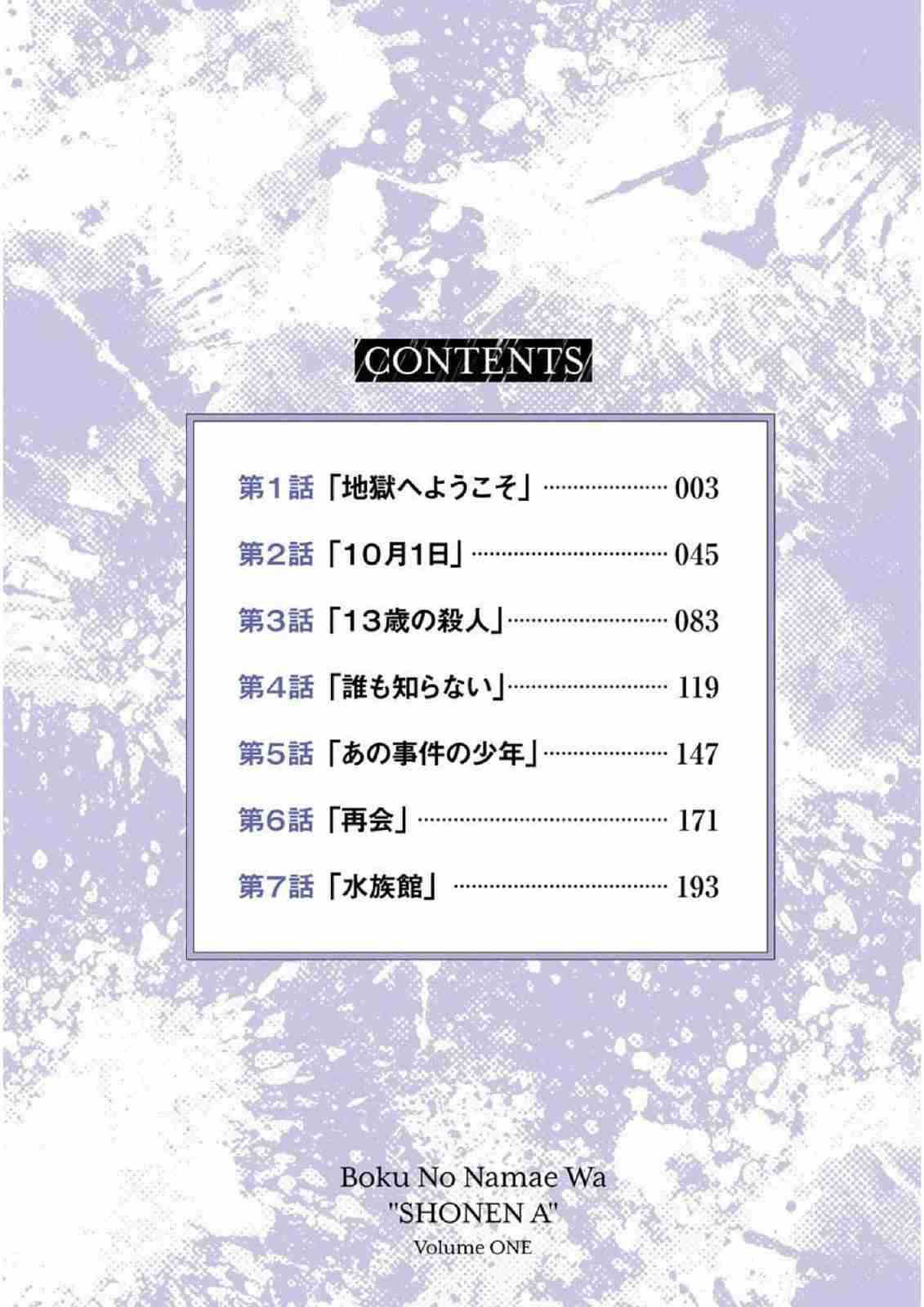 Boku no Namae wa "Shounen A" Vol. 1 Ch. 1 Welcome to Hell