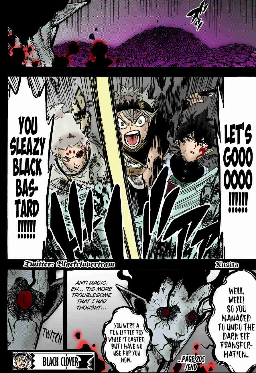 Black Clover (Fan Colored) Ch. 205 Page 205