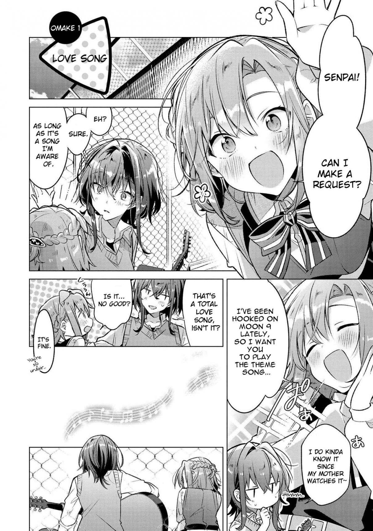 Whispering You a Love Song Vol. 1 Ch. 5.5 Volume 1 Extras