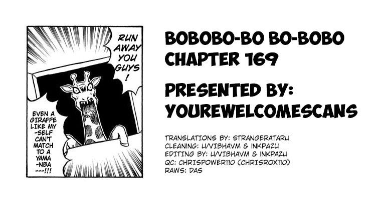 Bobobo bo Bo bobo Vol. 16 Ch. 169 In a Yamanba Storm Warning Announcement!!